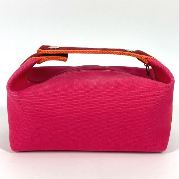 HERMES Pink Vanity Bag - Picture 2 of 14
